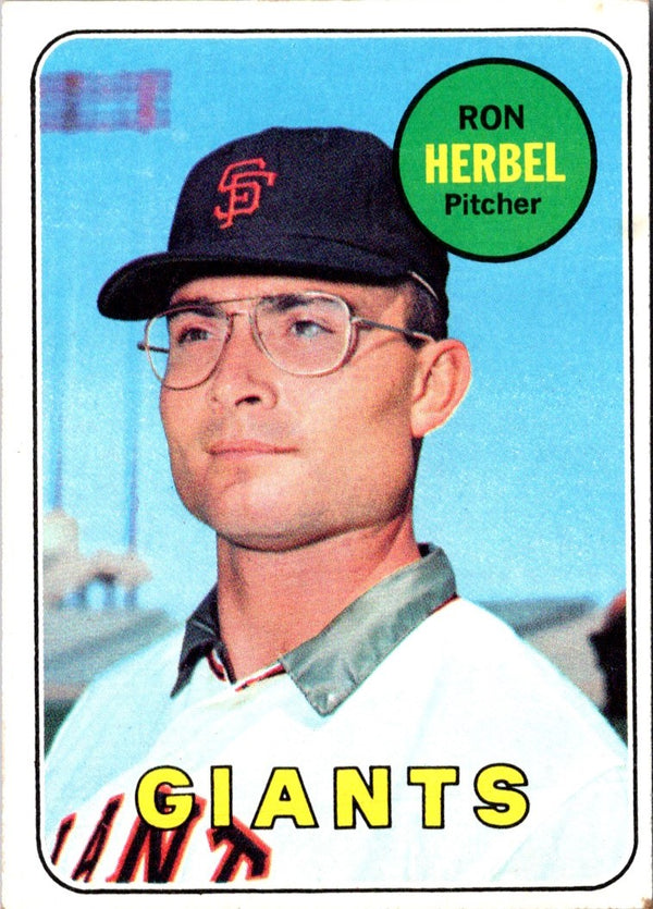 1969 Topps Ron Herbel #251 VG-EX