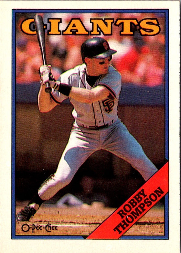 1988 O-Pee-Chee Robby Thompson #208