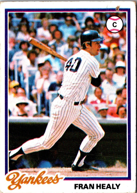 1978 Topps Fran Healy #582