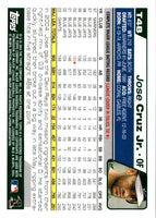 2004 Topps Traded & Rookies Jose Cruz Jr. #T48