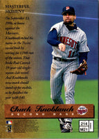1997 Finest Refractors Chuck Knoblauch #214