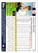2005 Topps Jason Giambi