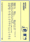 1989 Star Steve Avery