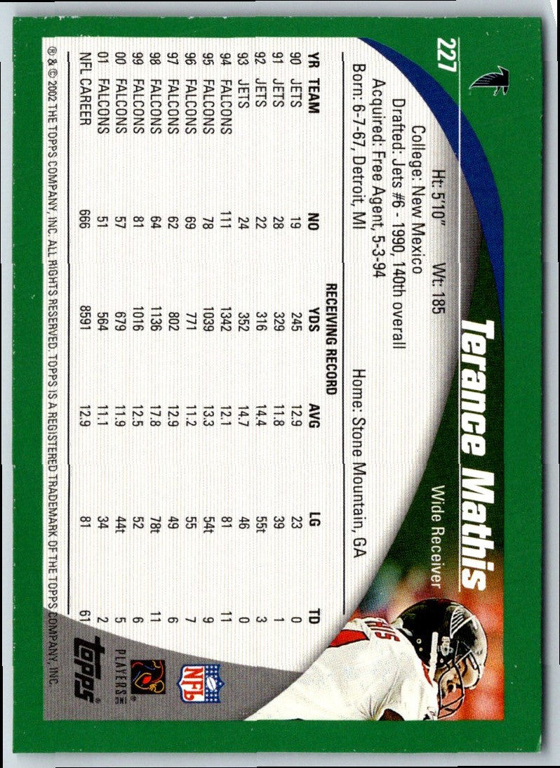 2002 Topps Terance Mathis