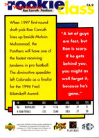 1997 Collector's Choice Rae Carruth #24 Rookie