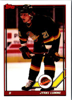 1991 Topps Jyrki Lumme #419