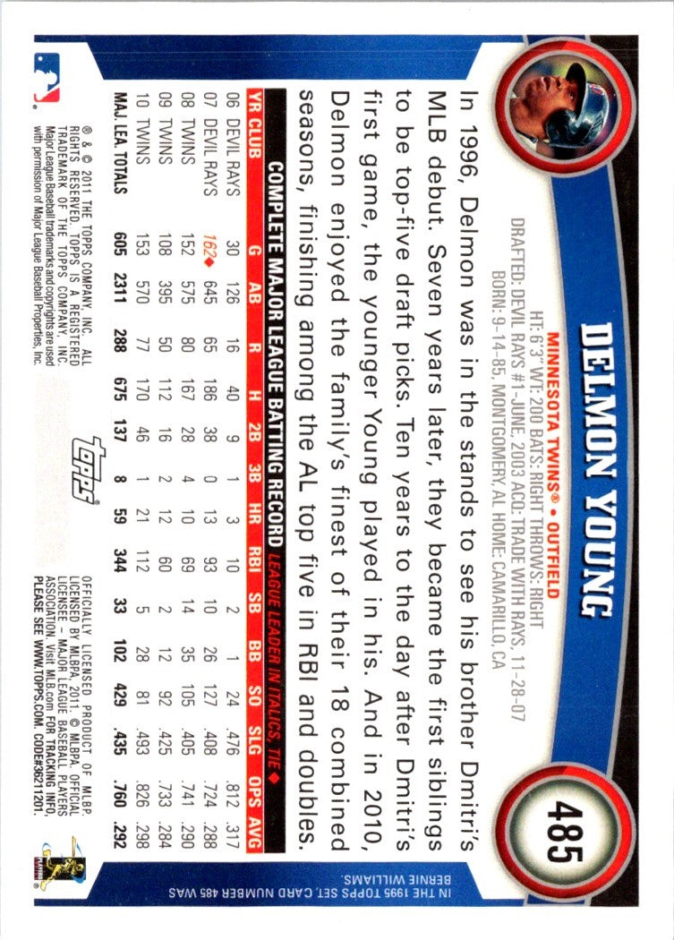2011 Topps Delmon Young
