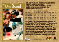 1996 Topps Mark Brunell #60