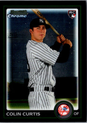 2010 Bowman Draft Picks & Prospects Chrome Colin Curtis #BDP6 Rookie