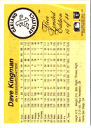 1985 Fleer Limited Edition Dave Kingman