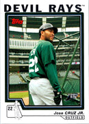 2004 Topps Traded & Rookies Jose Cruz Jr.