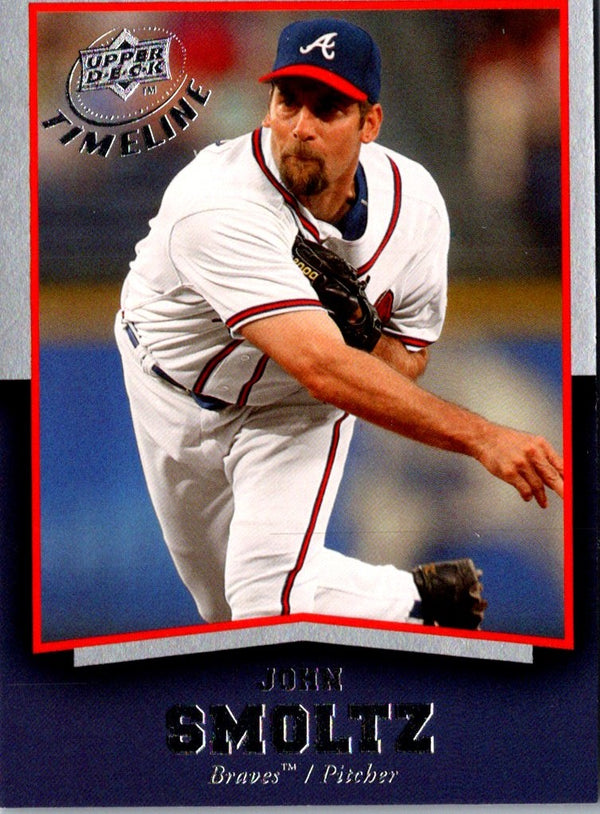 2008 Upper Deck A Piece of History John Smoltz #7