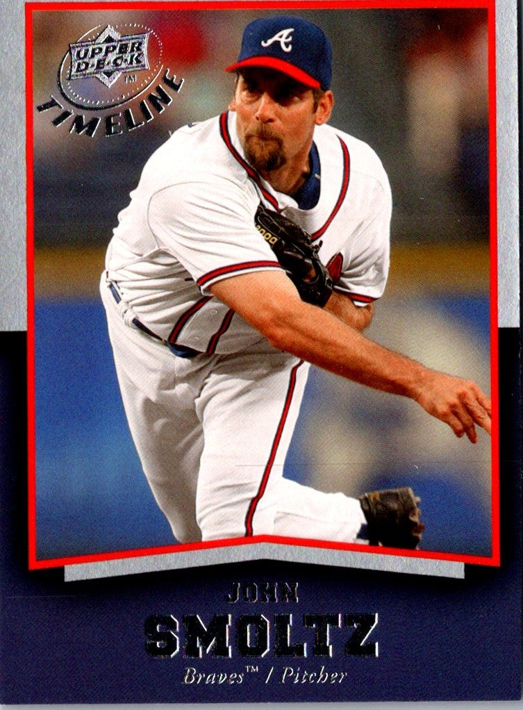 2008 Upper Deck A Piece of History John Smoltz