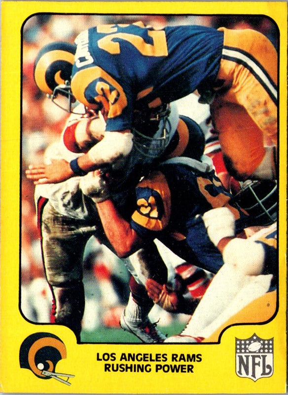 1978 Fleer Team Action Rushing Power (Offense) #25