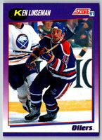 1991 Score Canadian English Ken Linseman #239