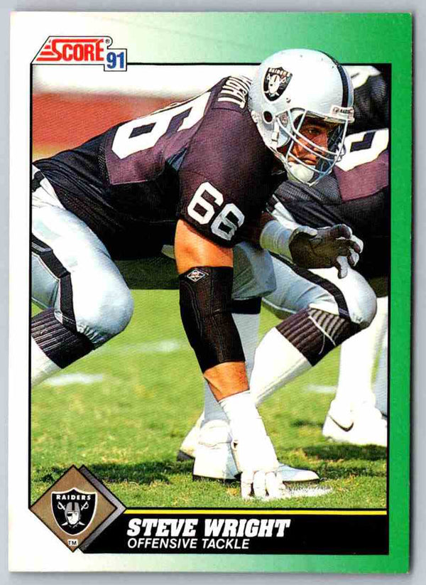 1991 Score Steve Wright #306