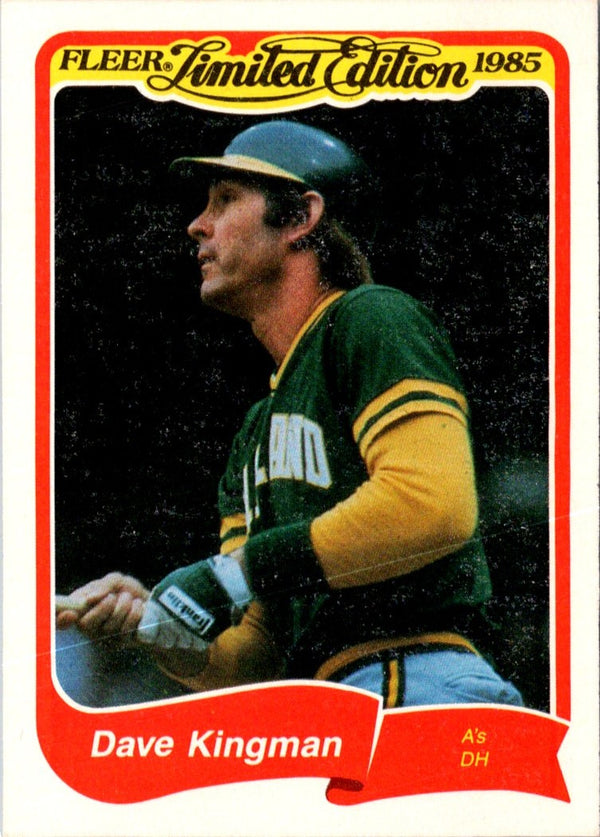 1985 Fleer Limited Edition Dave Kingman #15