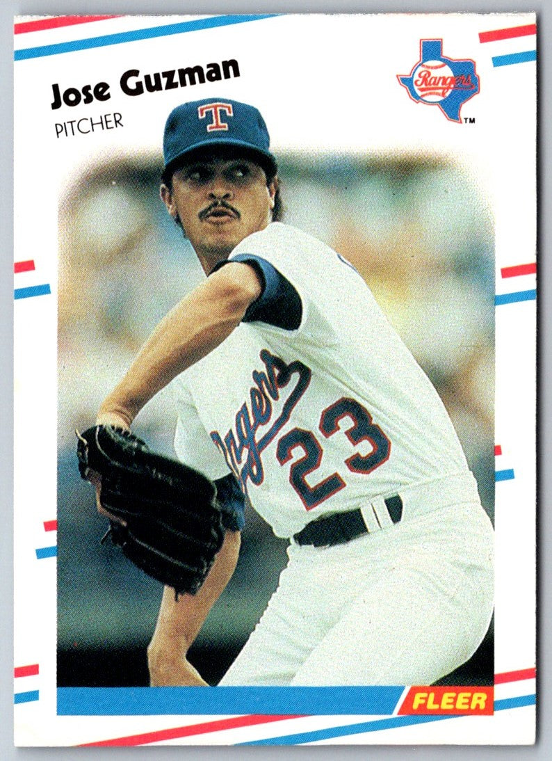 1988 Fleer Jose Guzman