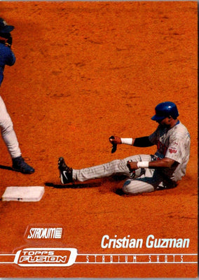 2001 Topps Fusion Cristian Guzman #35