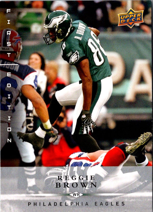 2008 Upper Deck First Edition Reggie Brown #110