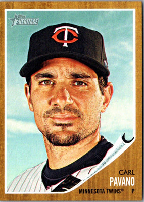 2011 Topps Heritage Carl Pavano #21