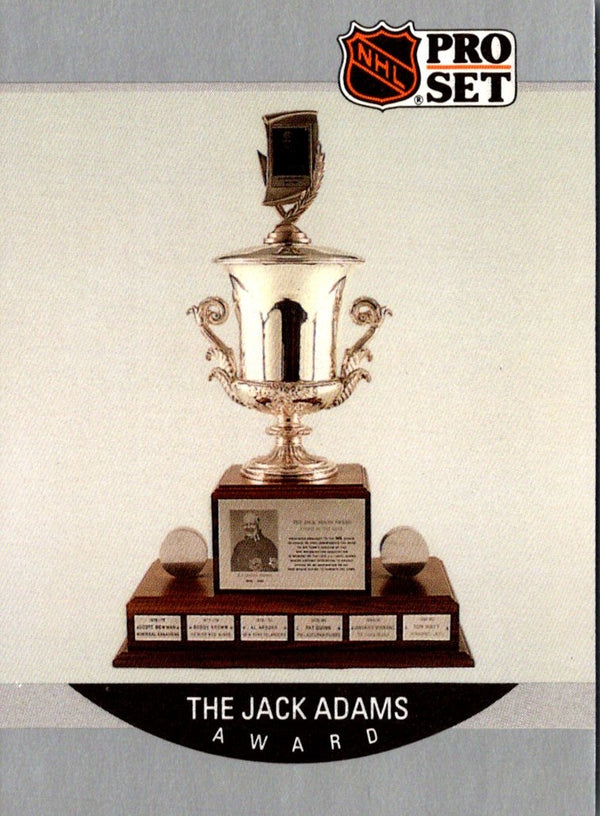 1990 Pro Set The Jack Adams Award #377