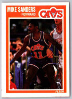 1989 Fleer Mike Sanders #30
