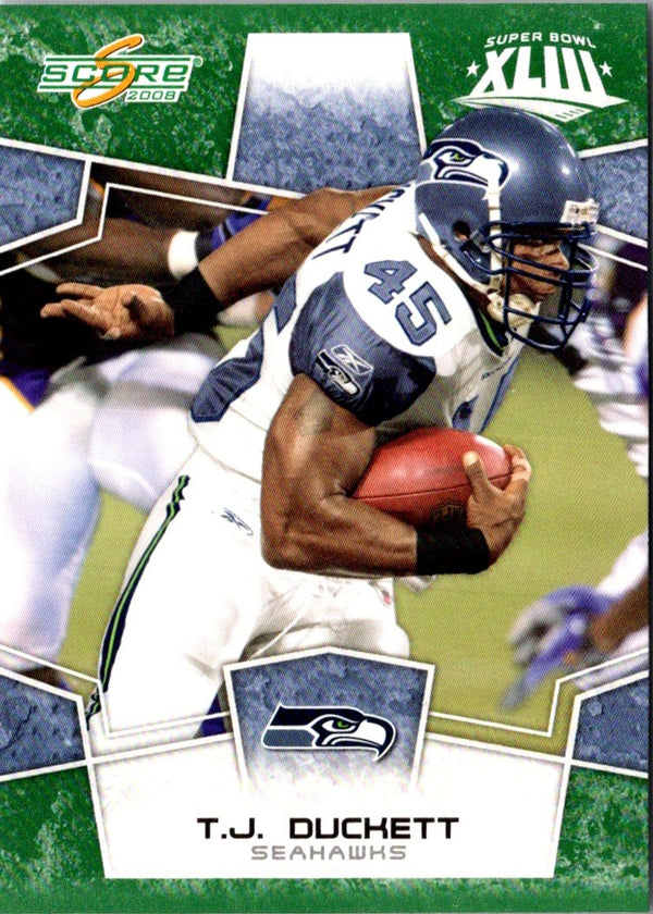 2008 Score T.J. Duckett #279