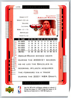 2001 Upper Deck MVP Shareef Abdur-Rahim #177