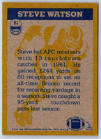 1982 Topps Steve Watson #91