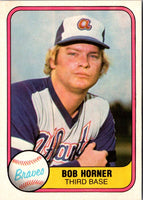 1981 Fleer Bob Horner #244
