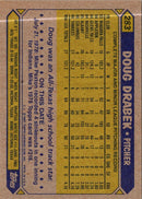 1987 Topps Doug Drabek
