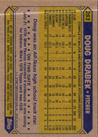 1987 Topps Doug Drabek #283 Rookie