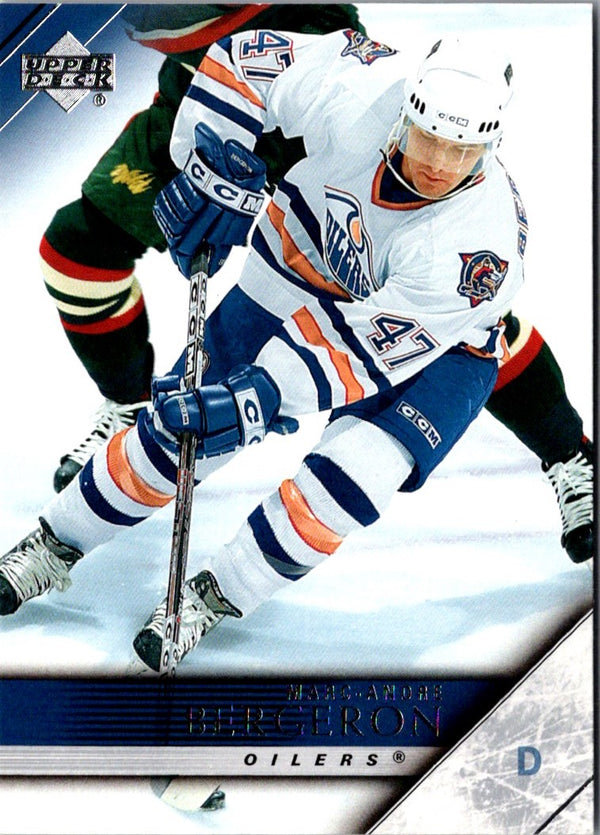 2005 Upper Deck Marc-Andre Bergeron #324