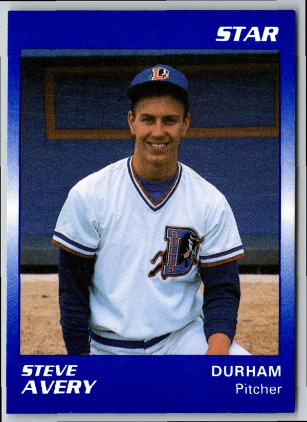 1989 Star Steve Avery #67