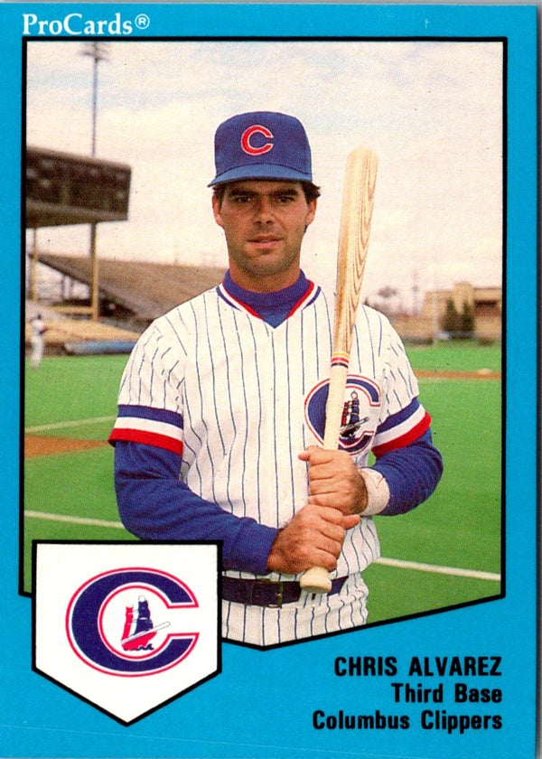 1989 ProCards Chris Alvarez #739