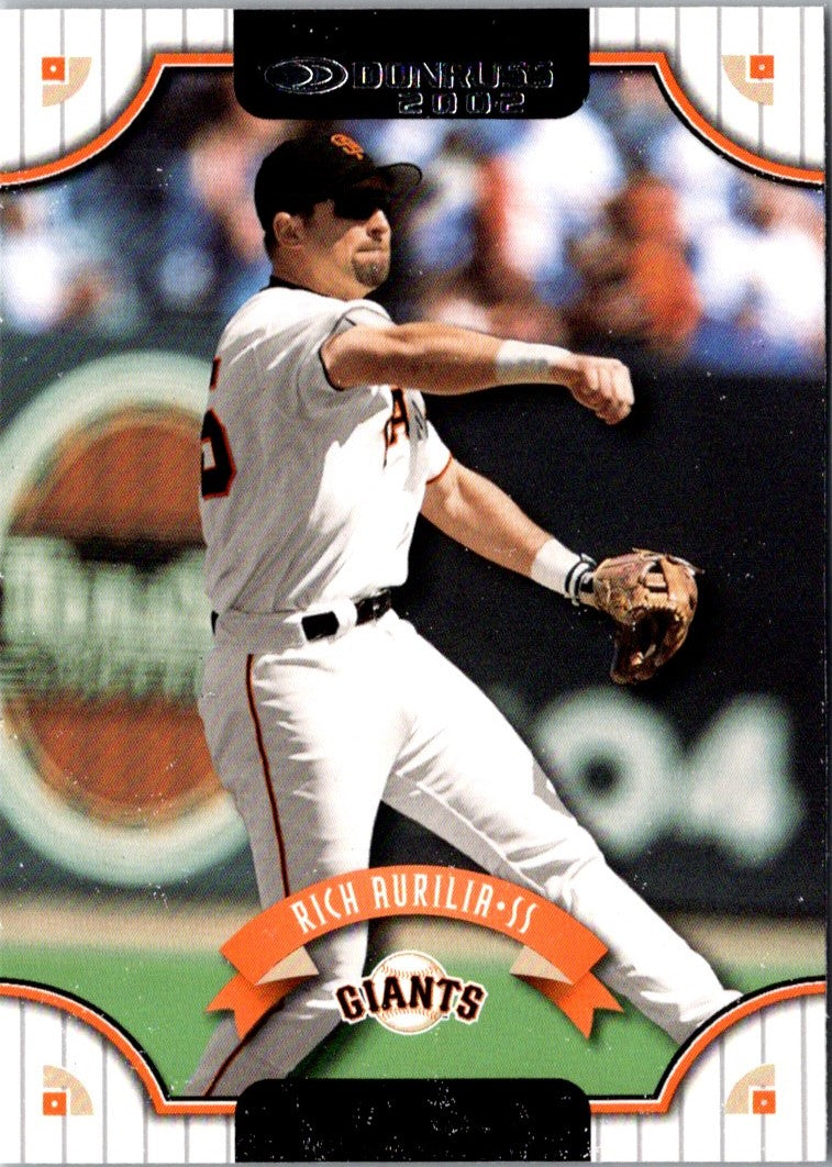2002 Donruss Rich Aurilia
