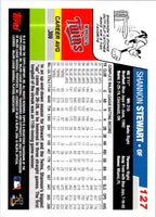 2006 Topps Shannon Stewart #127