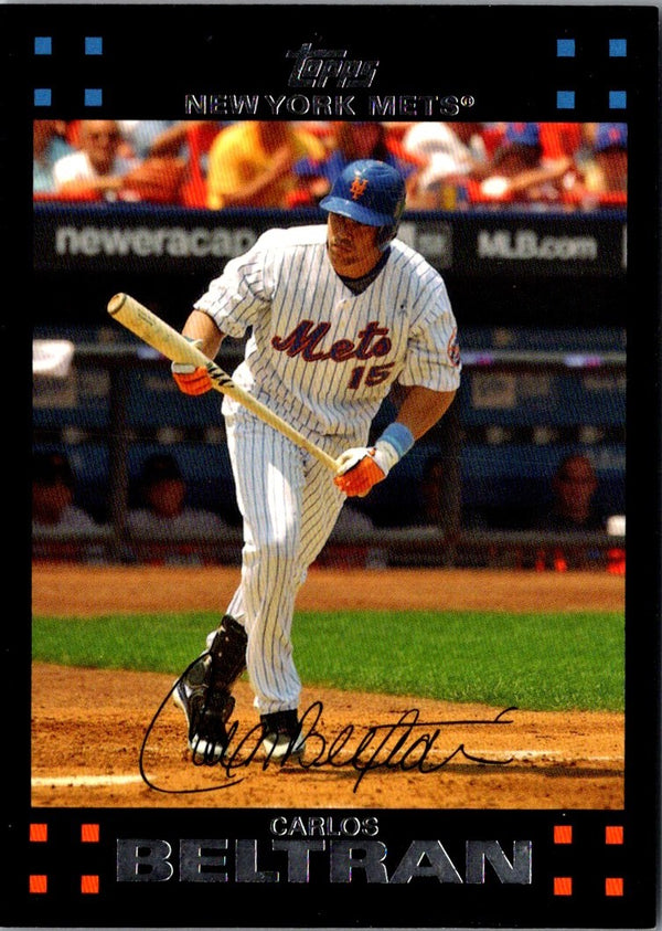 2007 Topps New York Mets Carlos Beltran #NYM3