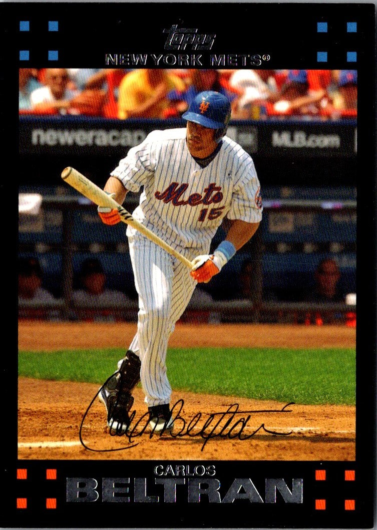 2007 Topps New York Mets Carlos Beltran