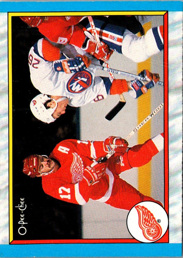 1989 O-Pee-Chee Detroit Red Wings #302