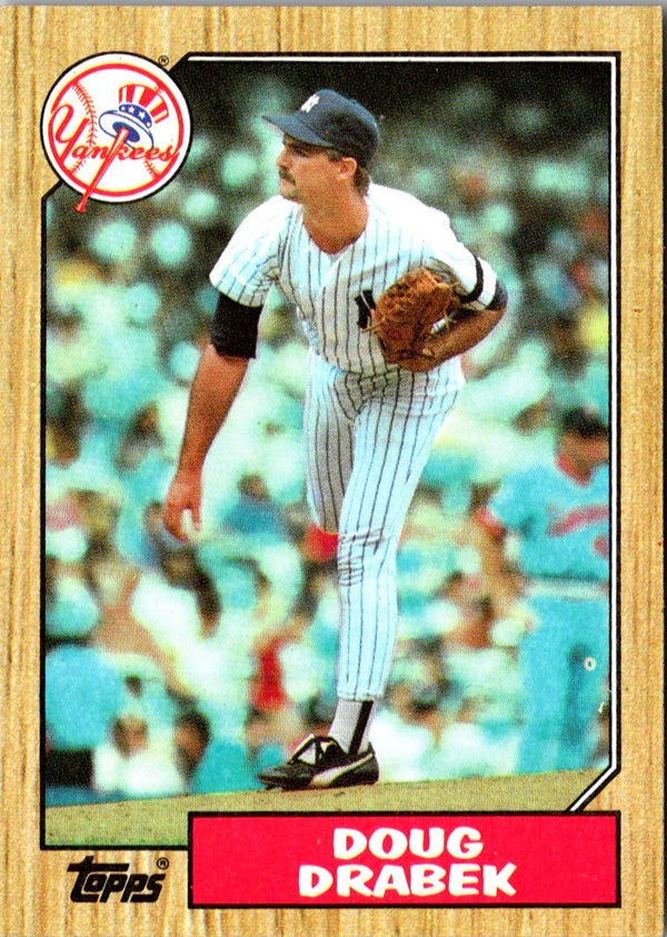 1987 Topps Doug Drabek #283 Rookie