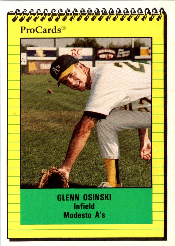 1991 ProCards Glenn Osinski #3098