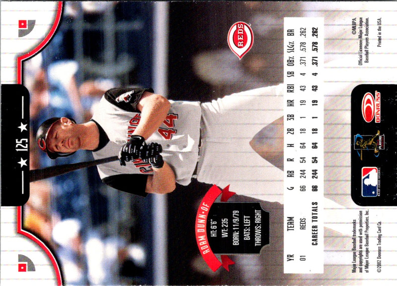 2002 Donruss Adam Dunn