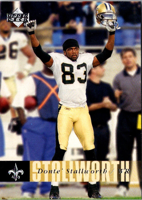 2006 Upper Deck Donte Stallworth #123