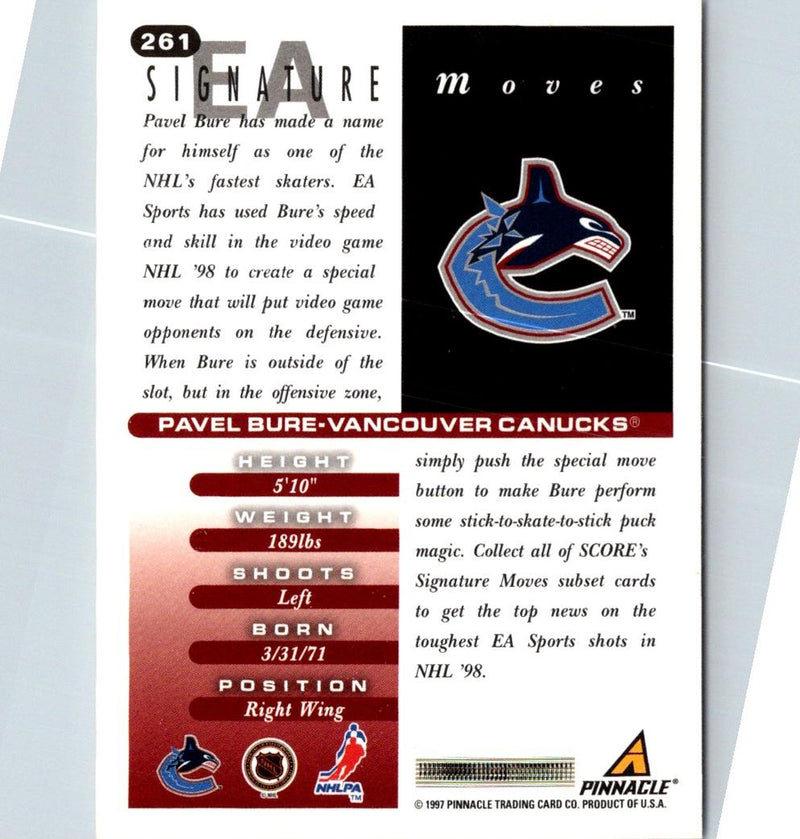 1997 Score Pavel Bure