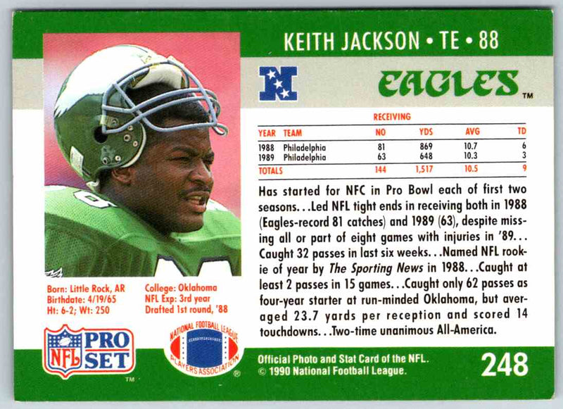 1990 Proset Keith Jackson