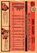 1981 Topps Neil Allen