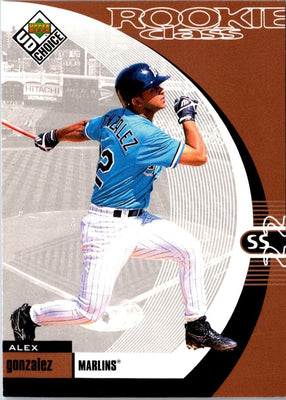 1999 UD Choice Alex Gonzalez #6