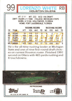1992 Topps Lorenzo White #99